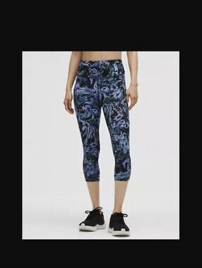 Nwot Lululemon Leggings Pockets Sz 8